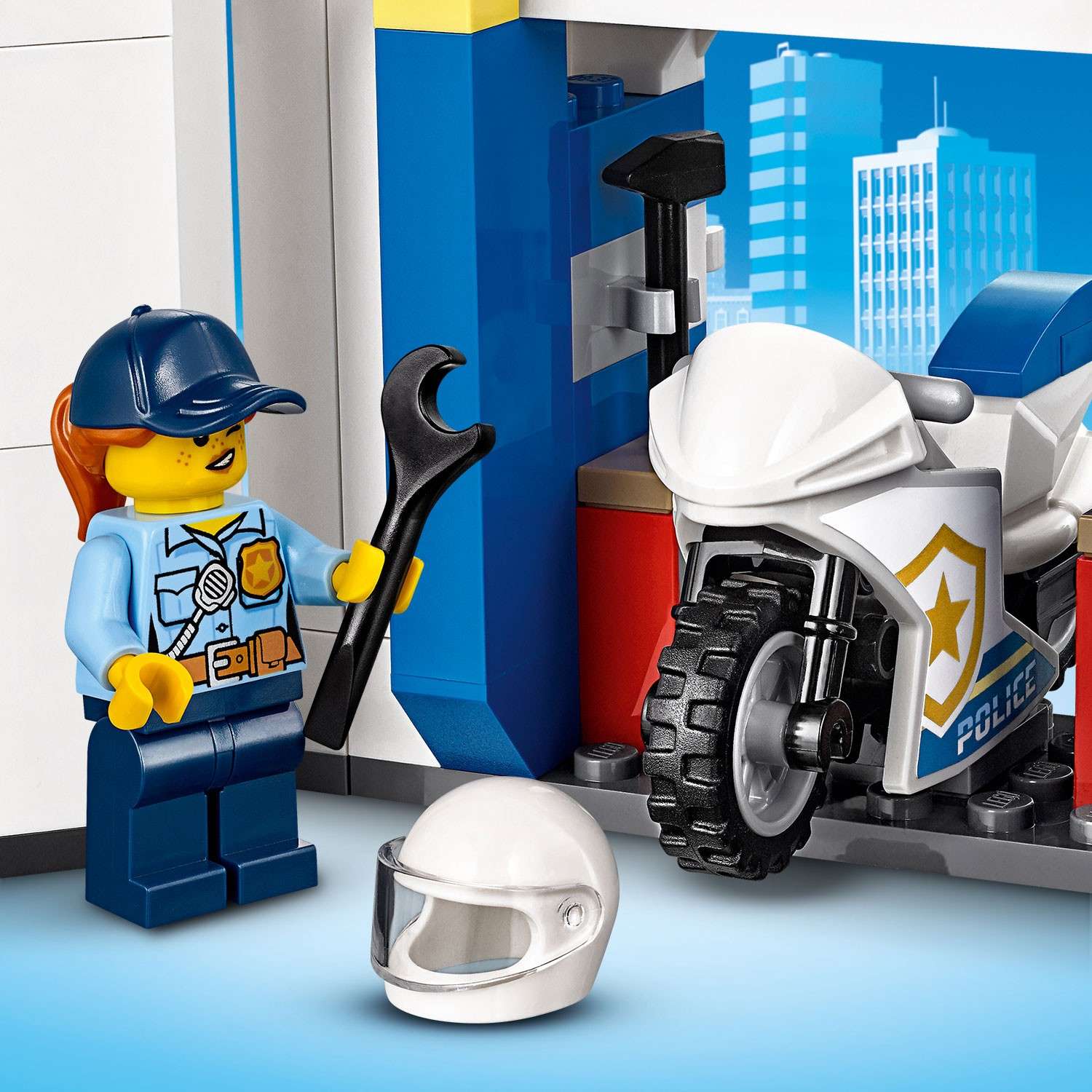 Конструктор LEGO City Police Полицейский участок блочный - фото 15
