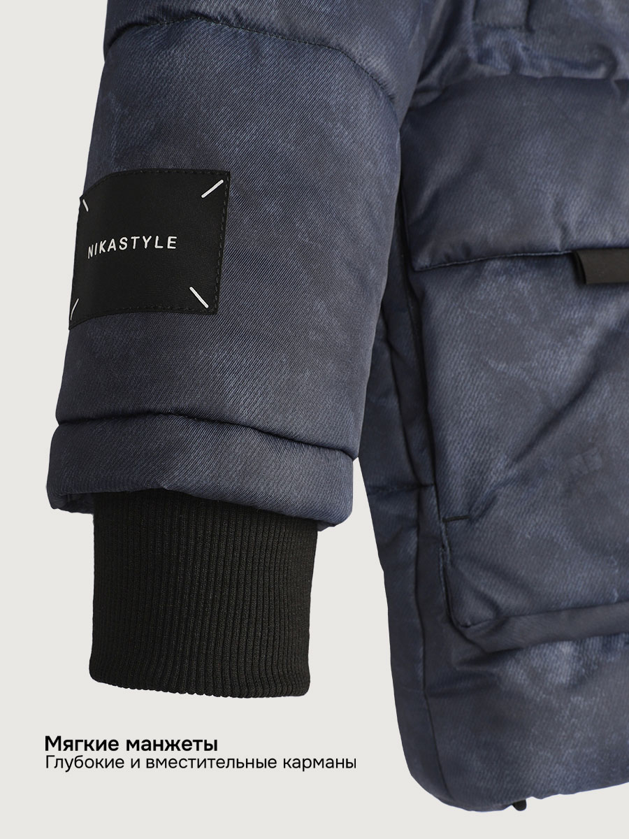 Куртка NIKASTYLE 4з8125 черный - фото 8