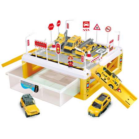 Парковка 1TOY Строительная площадка многоуровневый
