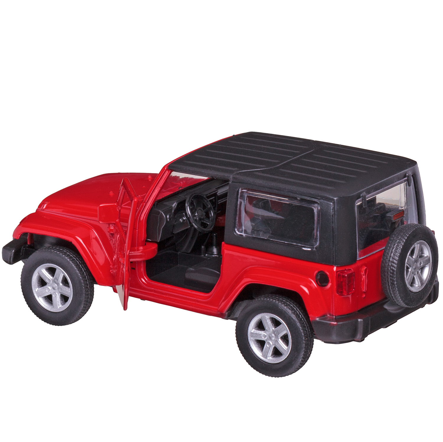 Автомобиль Abtoys Jeep MSZ 1:43 WE-16389R - фото 6