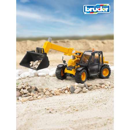 Погрузчик Bruder CAT колёсный Telehandler