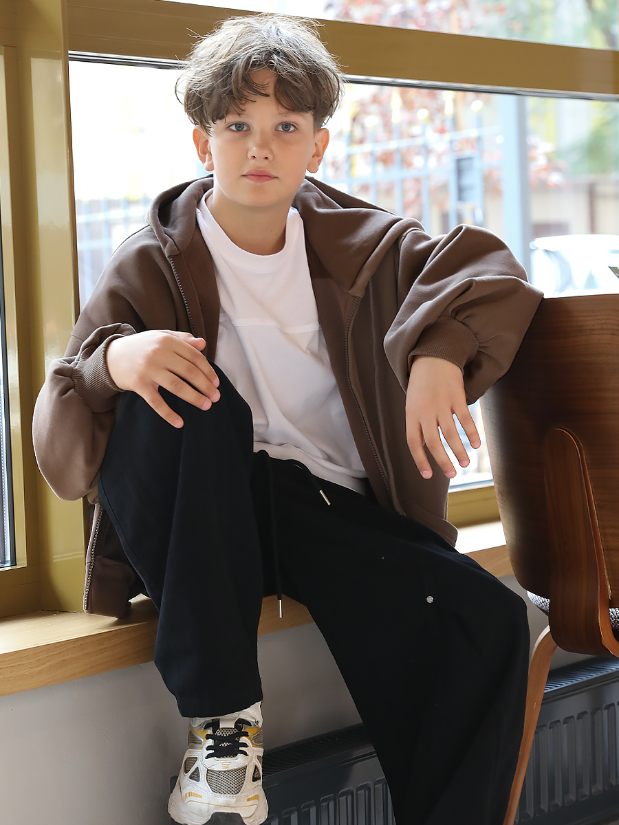 Толстовка Соль и Перец SP2601/кофейный - фото 2