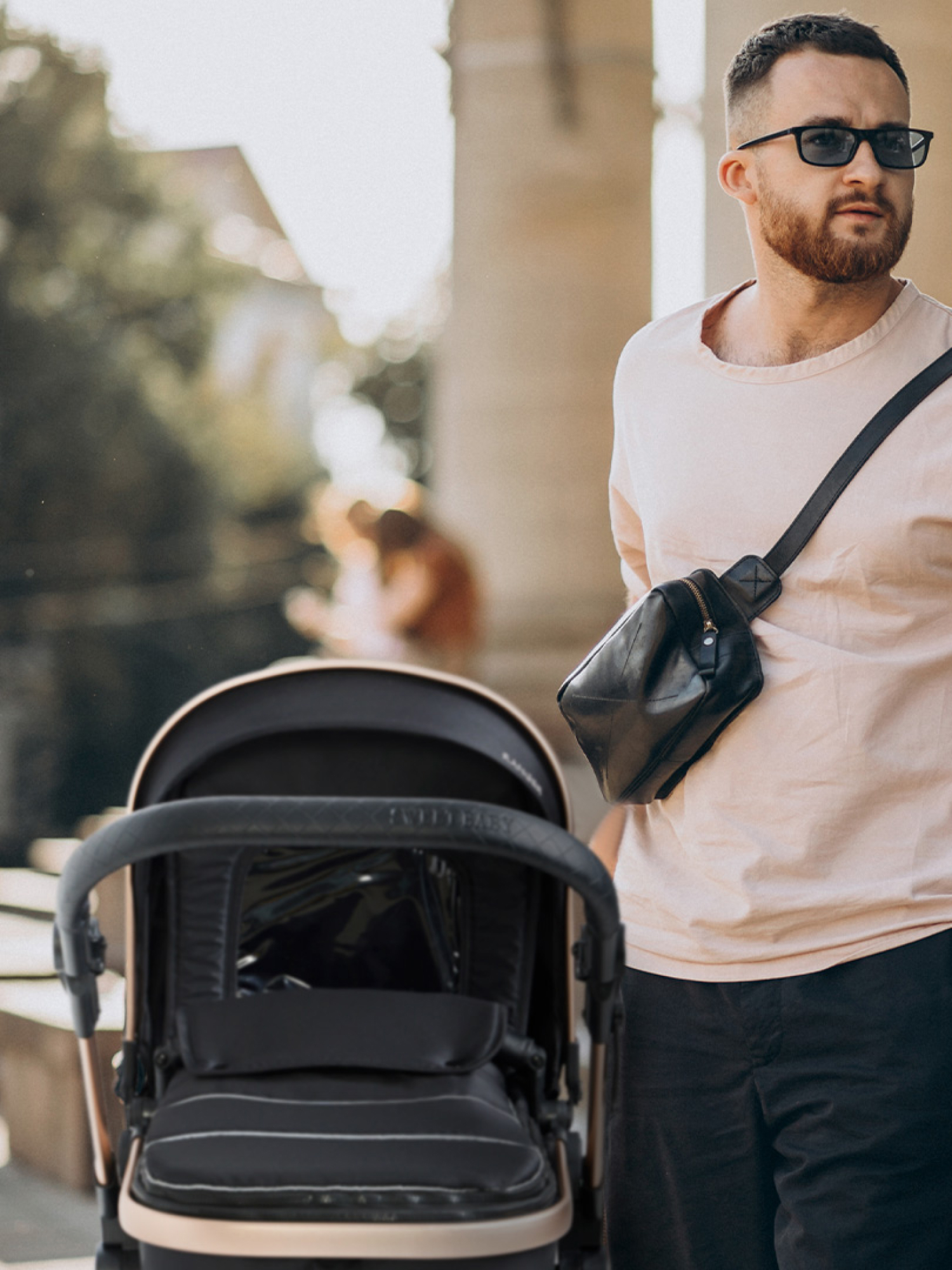 Коляска трансформер Sweet Baby серый - фото 14