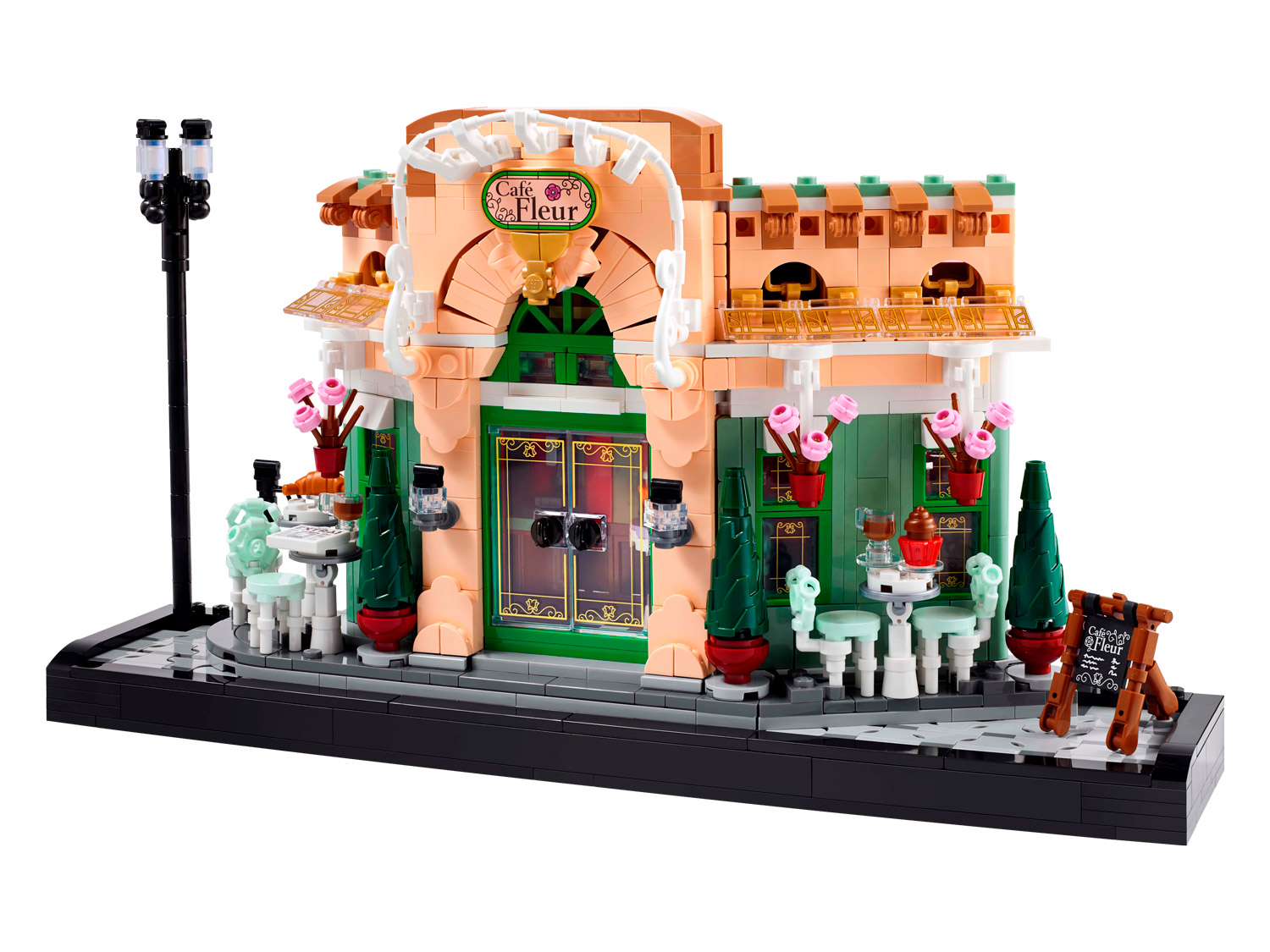 Конструктор LEGO Icons Французское кафе 1101 дет. - фото 2