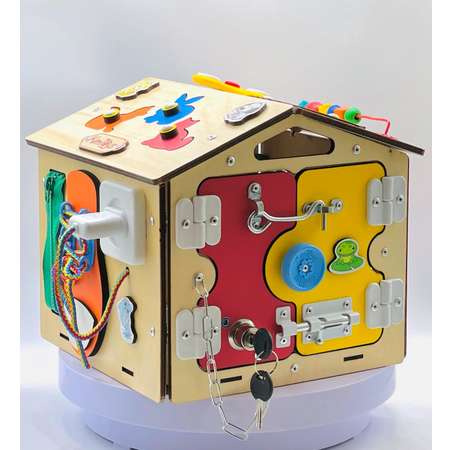Игрушка KimToys бизиборд Домик