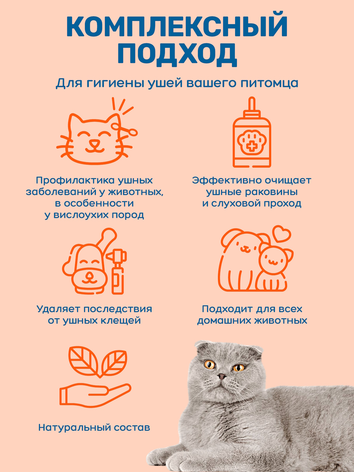 Капли ZOORIK для ушей отозурин 50 мл - фото 2