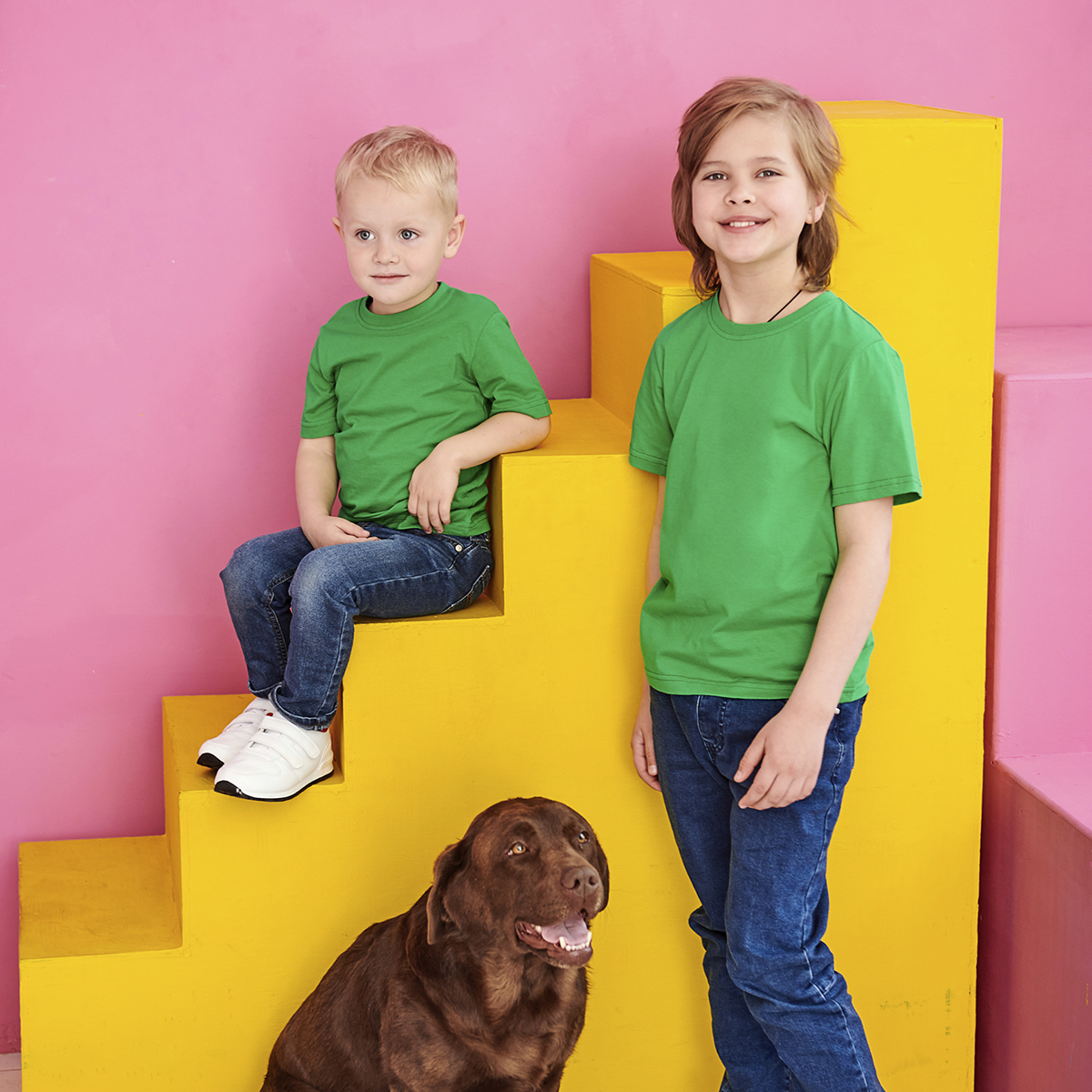 Футболка K R BABY KR-201513.1/Зеленый - фото 3