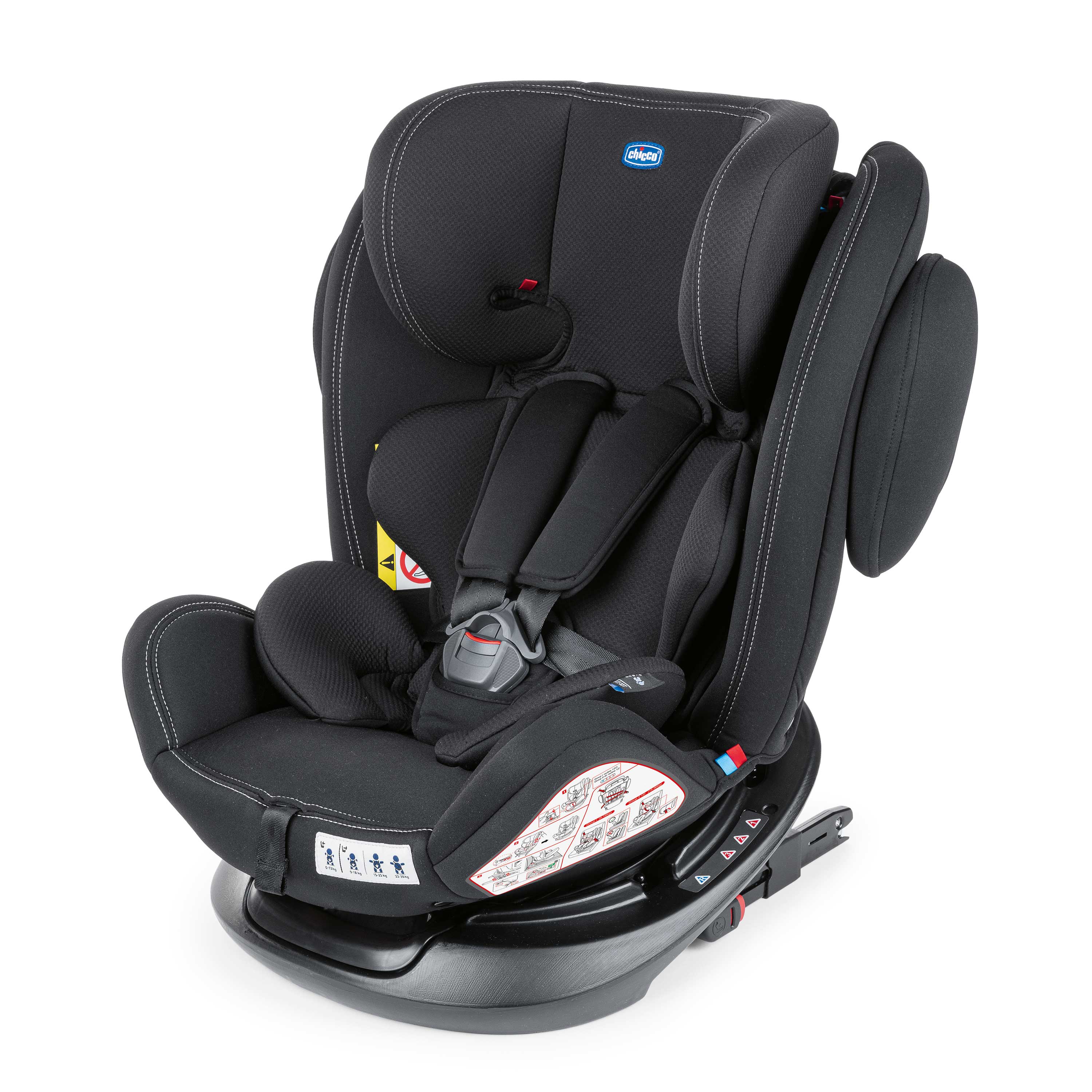 Автокресло Chicco Unico Plus Black Isofix 2/3 (15-36 кг) черный - фото 1