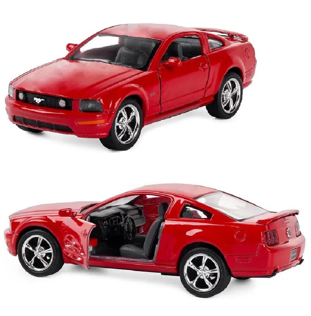 Автомобиль KINSMART Ford Mustang GT 2006 1:36 KT5091/3 - фото 1