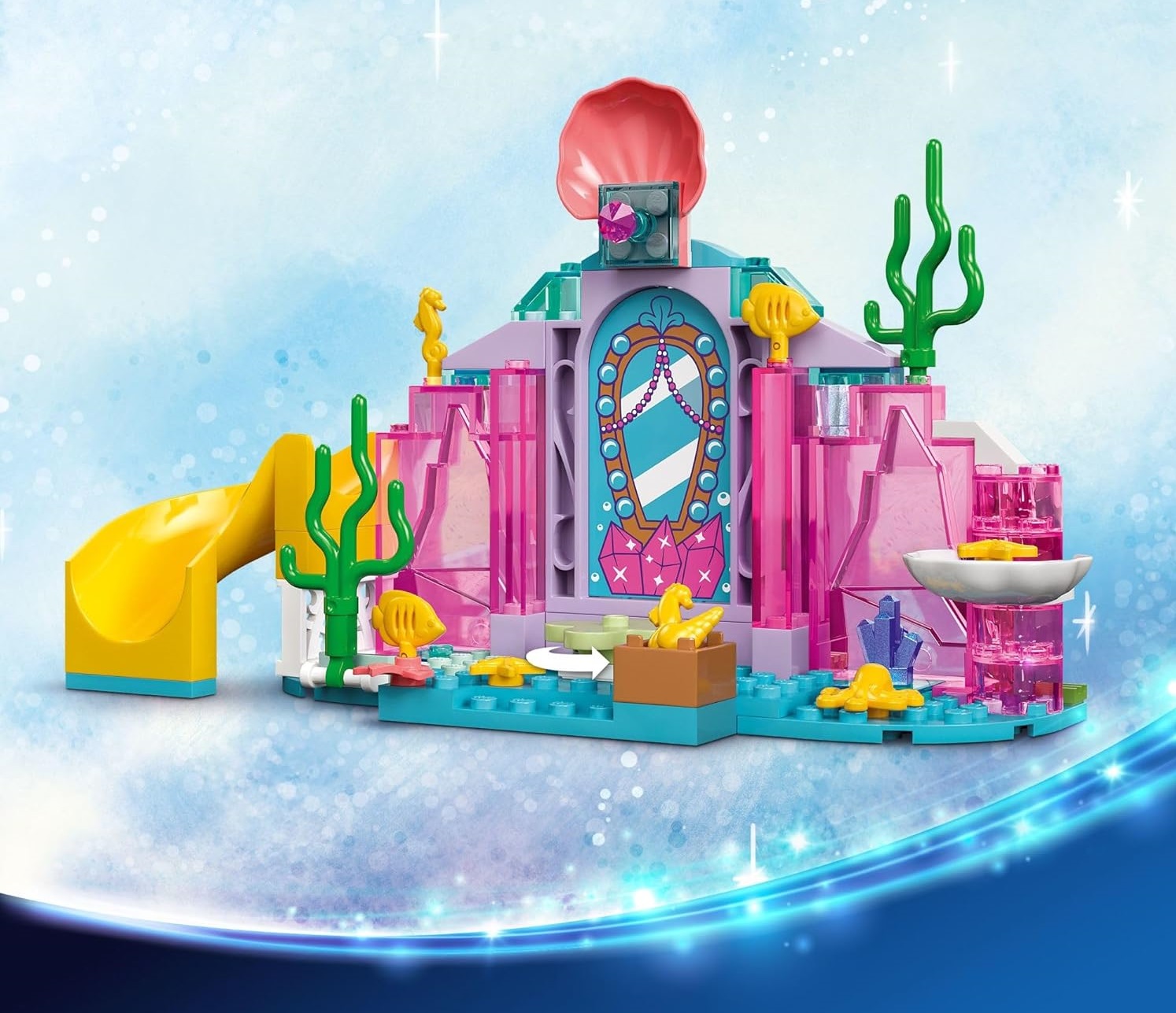 Конструктор LEGO Disney Princess Кристальная пещера Ариэль 141 дет. - фото 2