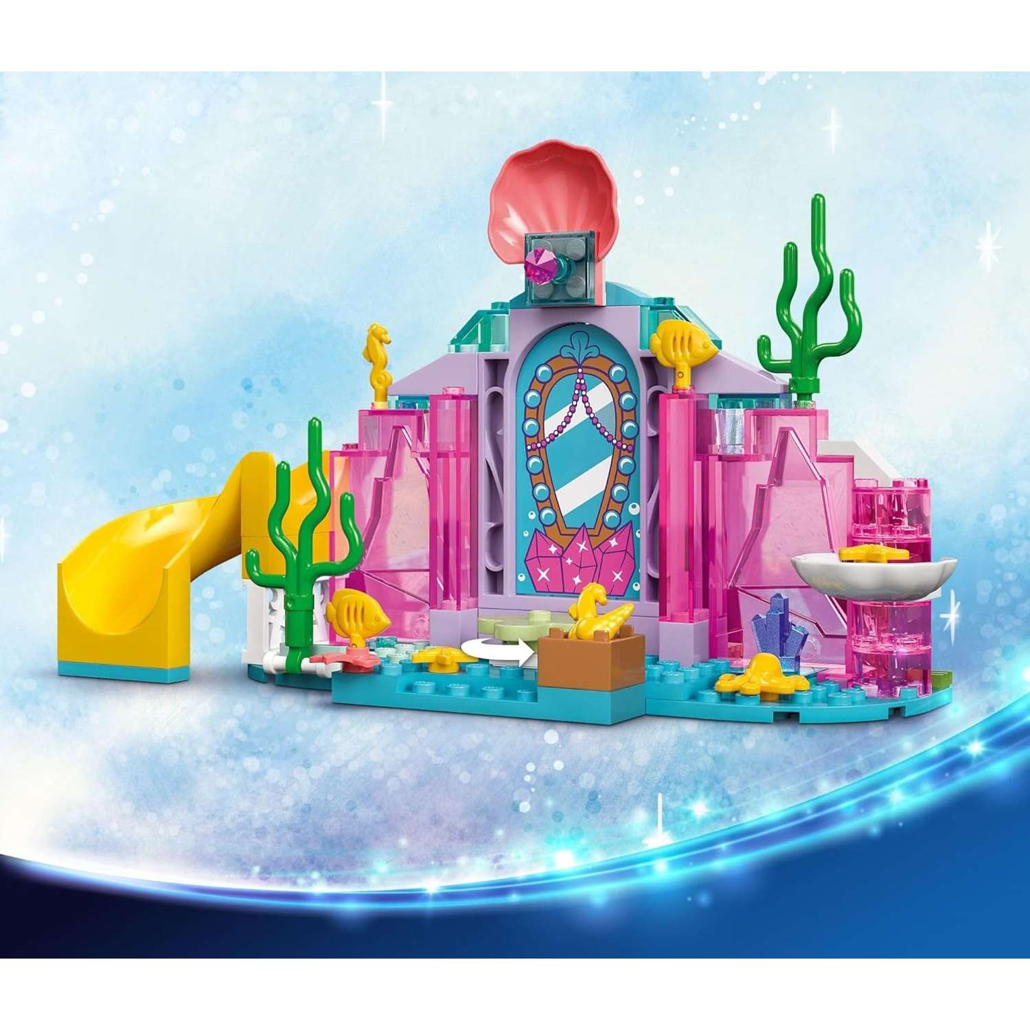 Конструктор LEGO Disney Princess Кристальная пещера Ариэль 141 дет. - фото 2