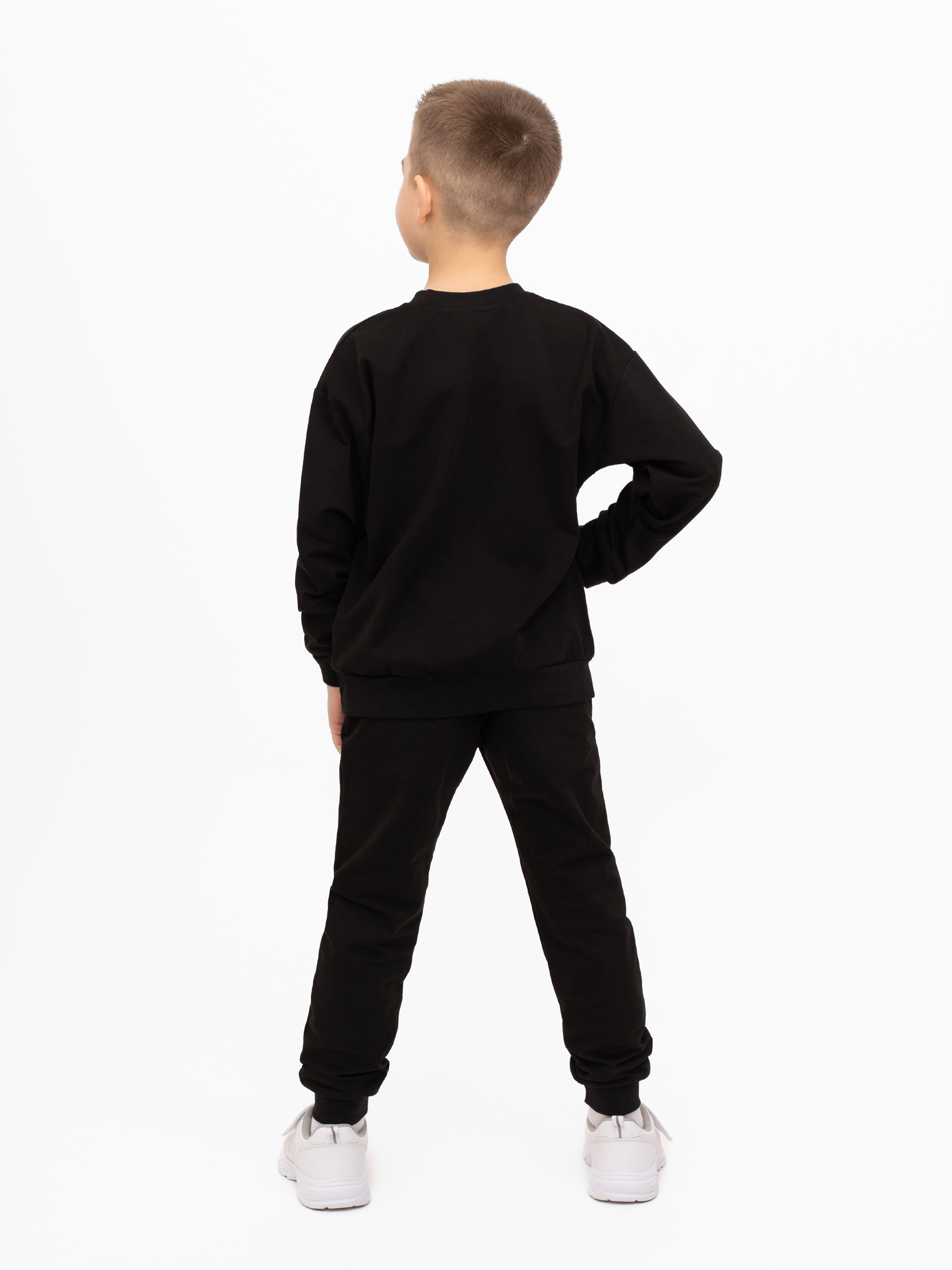 Костюм Утенок 7045г черный тедди байкер - фото 39