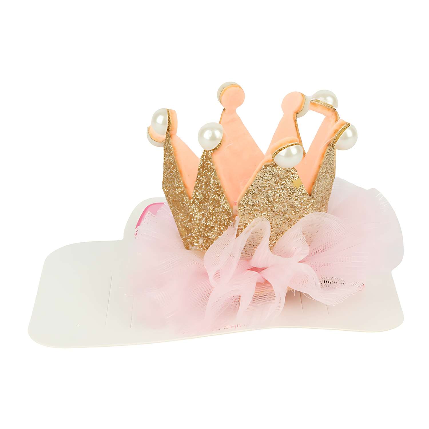 Аксессуар ё корона карнавальная на заколке в ассортименте - фото 6