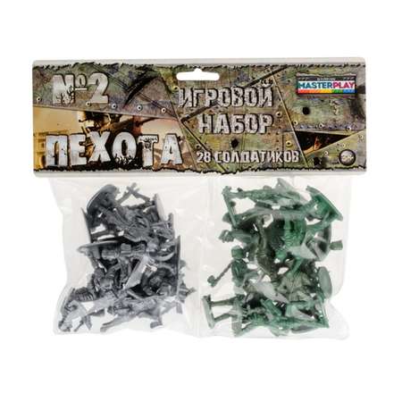 Игровой набор Colorplast Пехота