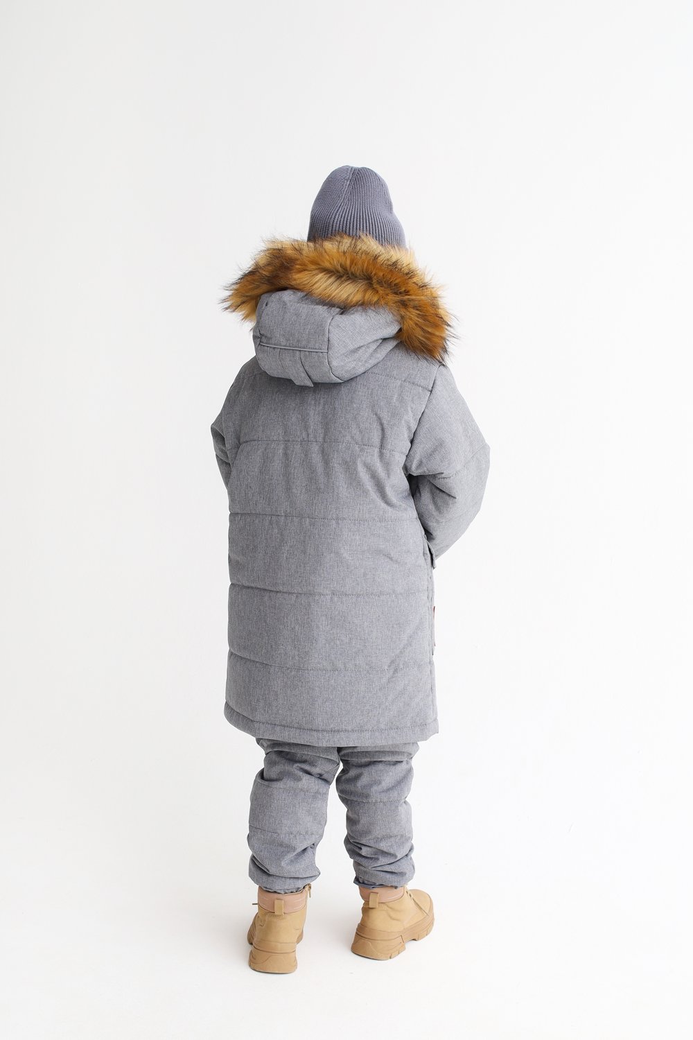 Куртка MINIDINO MDW1-JW003/0Куртка зимняя School акула - фото 13