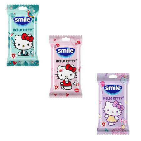 Влажные салфетки Smile 15 шт.