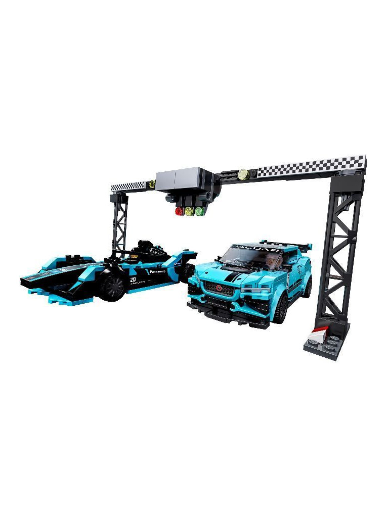 Конструктор LEGO Speed Champions Formula E Panasonic Jaguar 565 дет. - фото 3