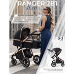 Коляска трансформер Sweet Baby Ranger Black Gold черный