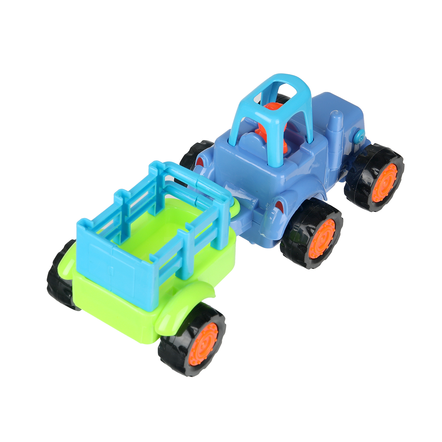 Каталка УМка Синий трактор синий - фото 3