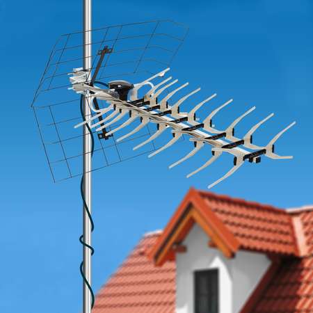 ТB антенна REXANT RX-412 наружная для цифрового ТВ DVB-T2
