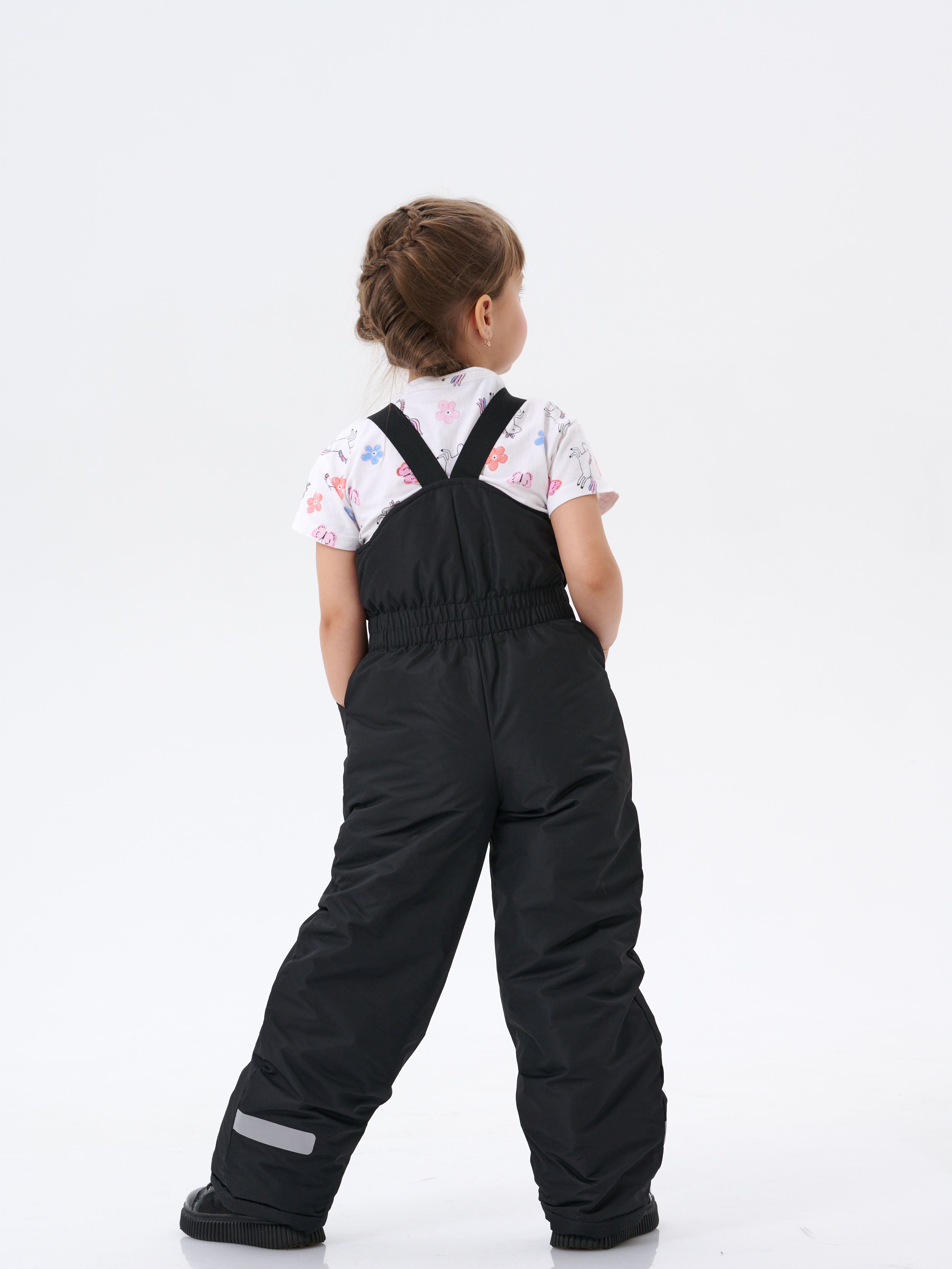 Брюки утепленные КрутышОк Т-067 черные - фото 6