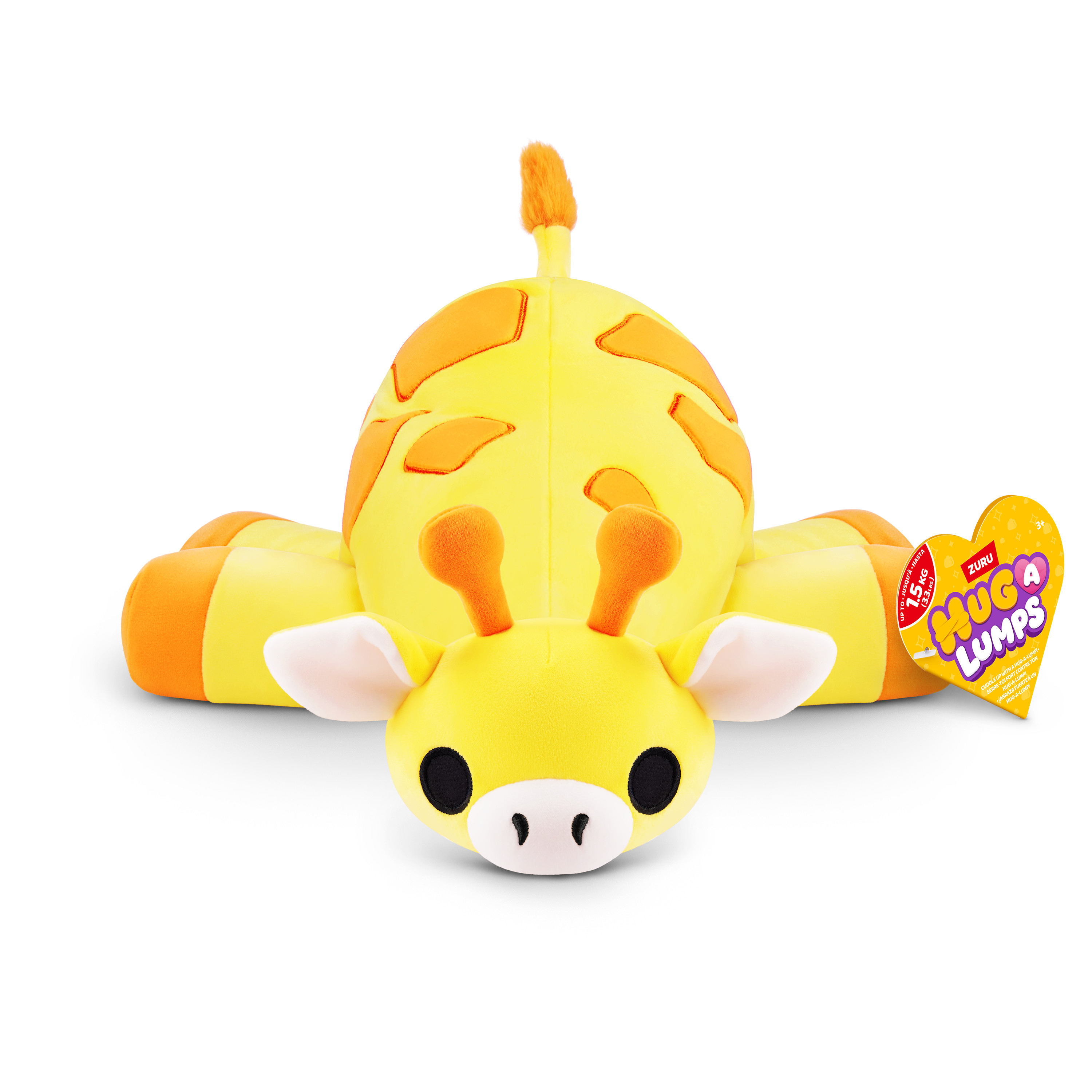 Игрушка мягкая Zuru HUG A LUMPS Series 2 M Жираф Джиджи 14903E - фото 10