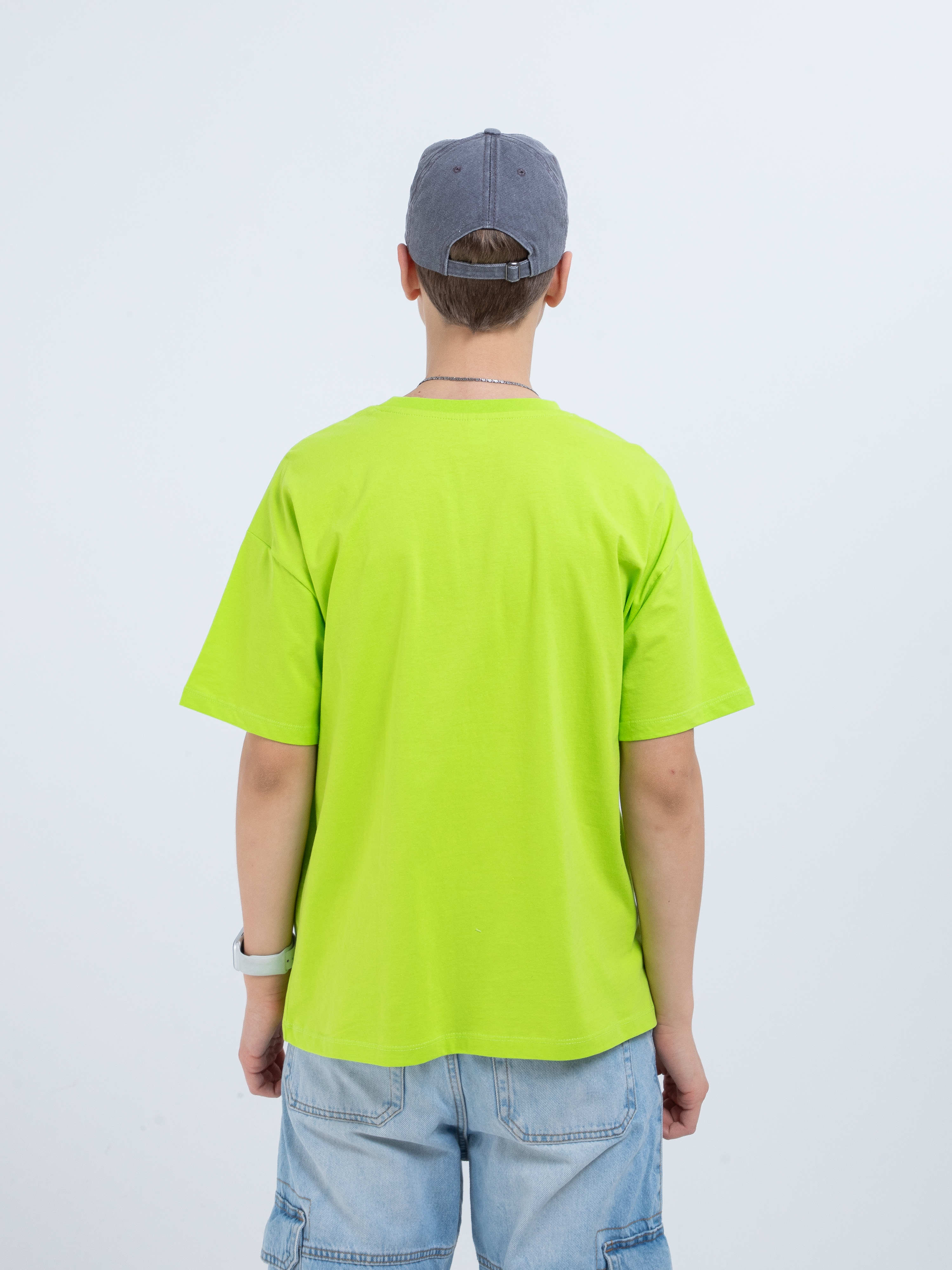 Футболка STELLA MODA 11601._салатовый - фото 17