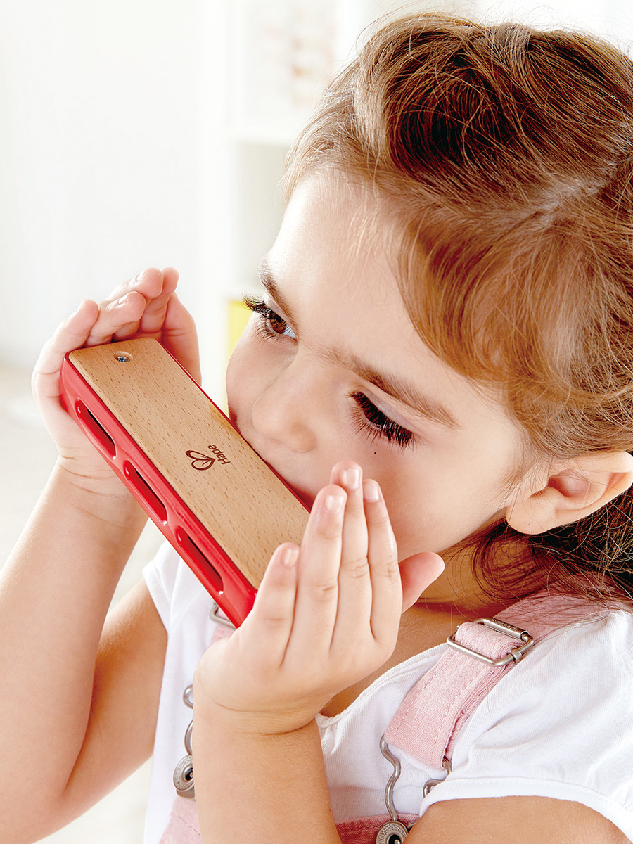 Игрушка музыкальная Hape Буду музыкантом губная гармошка - фото 1