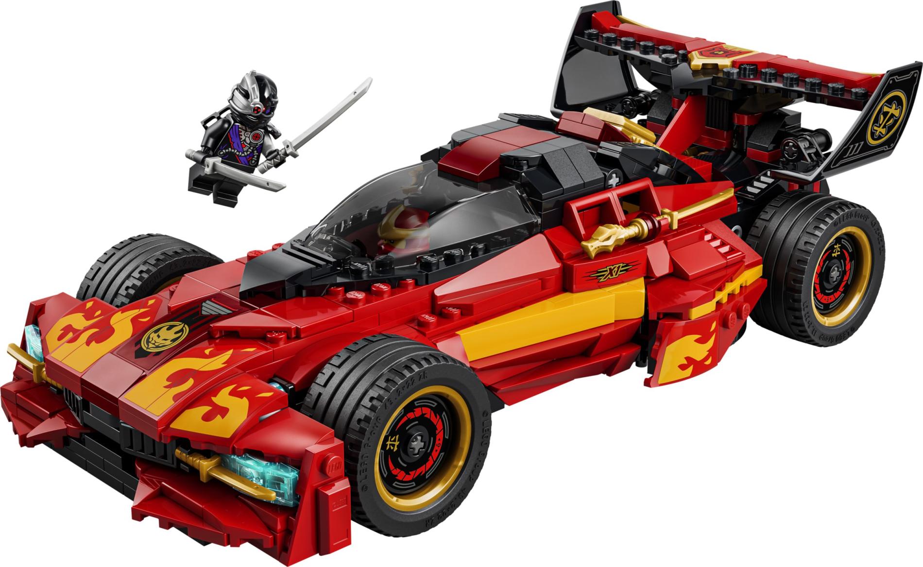 Конструктор LEGO NINJAGO Ниндзя-перехватчик Х-1 691 дет. - фото 2