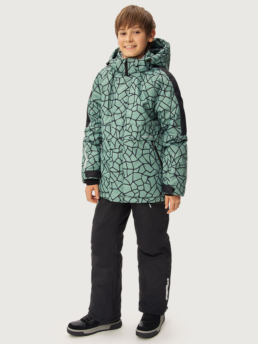 Костюм NIKASTYLE 7з3125 полынь/черный - фото 1