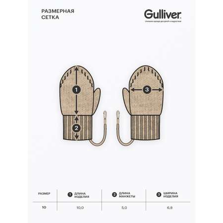 Варежки Gulliver
