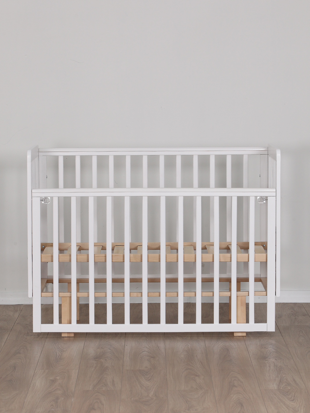 Детская кроватка Уютная среда Кроватка КР120, без маятника (белый) - фото 24