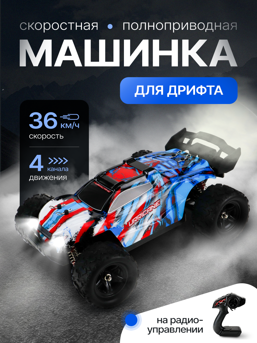 Автомобиль РУ Рыжий кот Hurricane 1:18 - фото 2