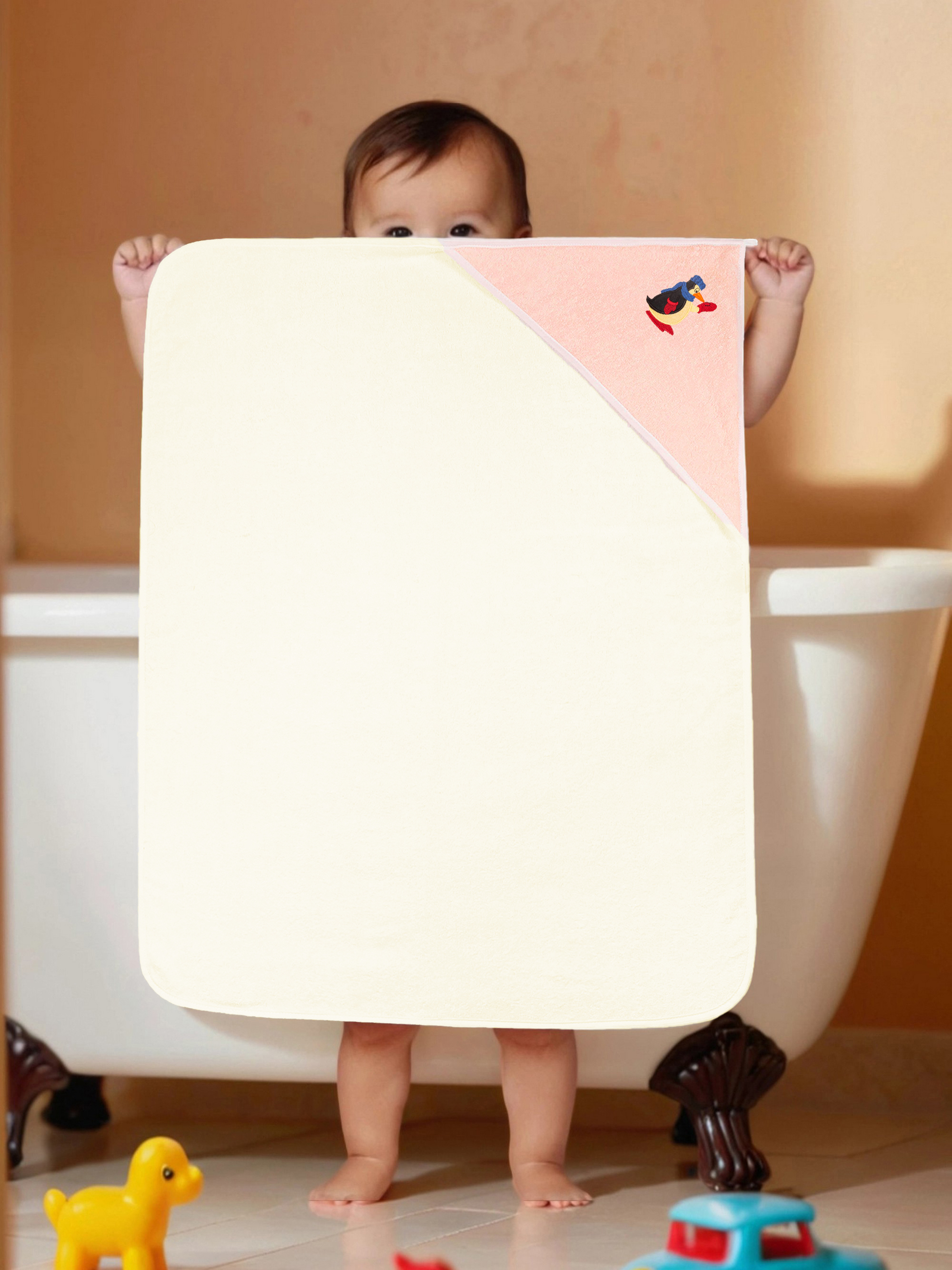 Полотенце уголок Wellness Малыш-01/23_П 80 x 100 см 1 шт. - фото 2