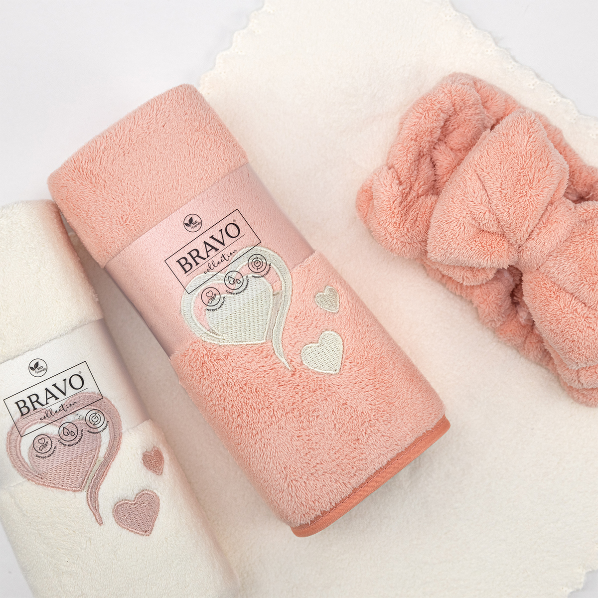 Полотенце BRAVO Нежность 4 шт. - фото 3