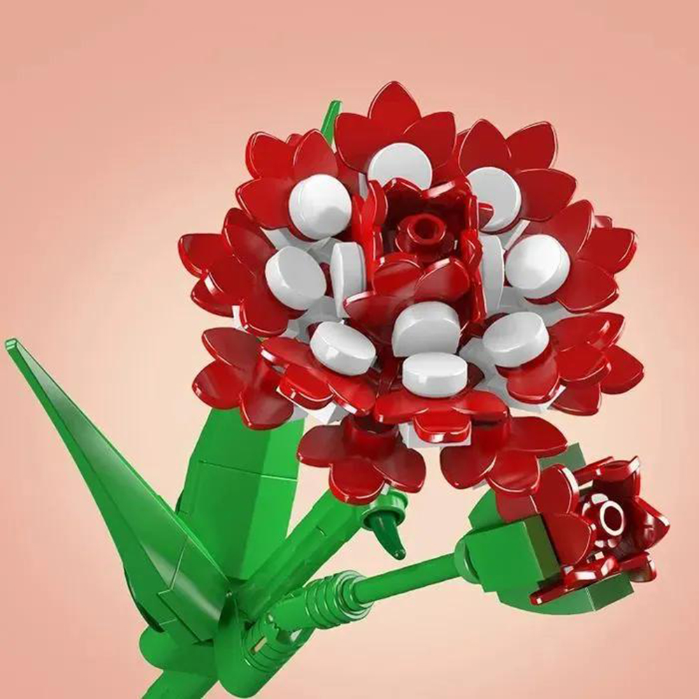 Конструктор Mould King Букет цветов Гвоздика - фото 5