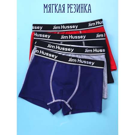 Трусы 4 шт Jim Hussey