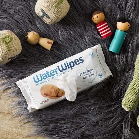 Влажные салфетки WaterWipes 3 упак. 60 шт.