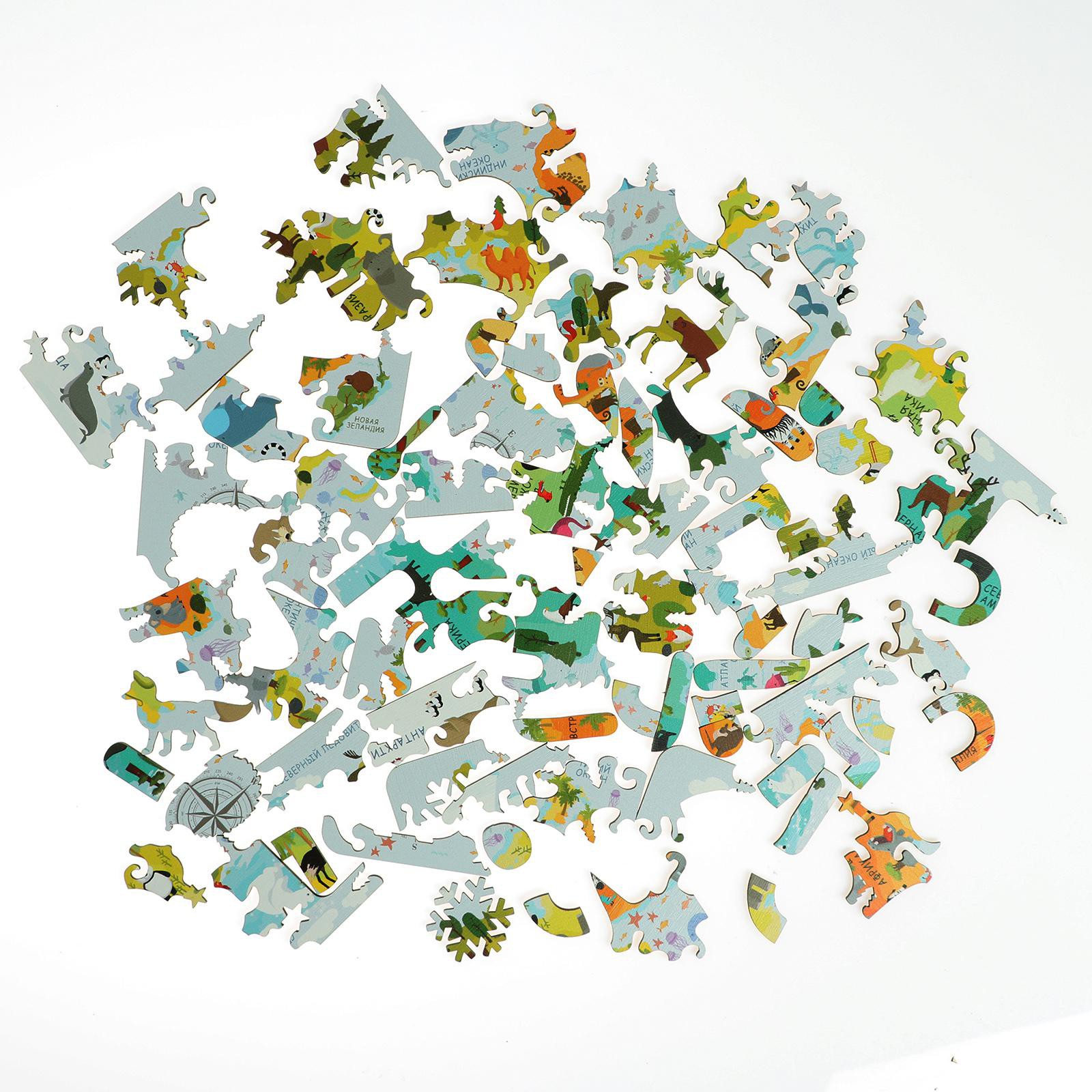 Пазл YOSHATOYS деревянный - фото 2