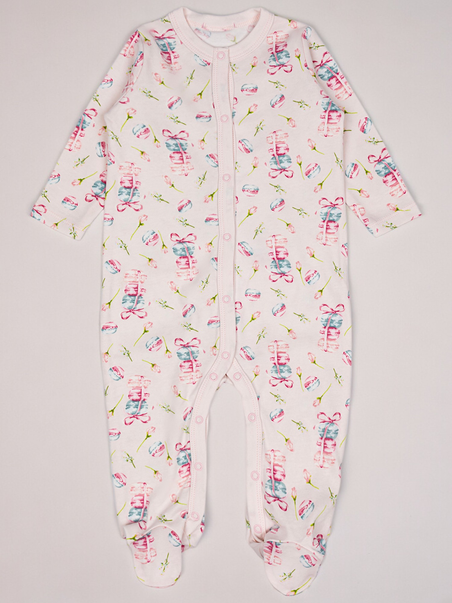 Комбинезон Linas baby 1649-1 Розовый - фото 2