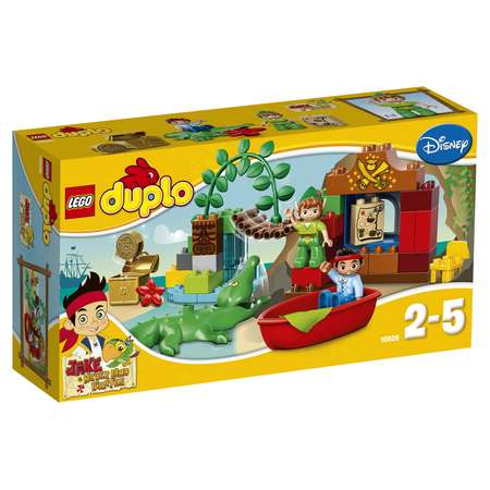 Конструктор LEGO DUPLO Питер Пэн в гостях у Джейка блочный