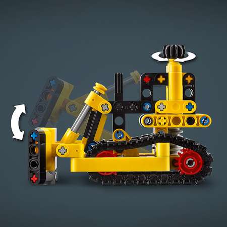 Конструктор LEGO Technic Cверхмощный бульдозер блочный
