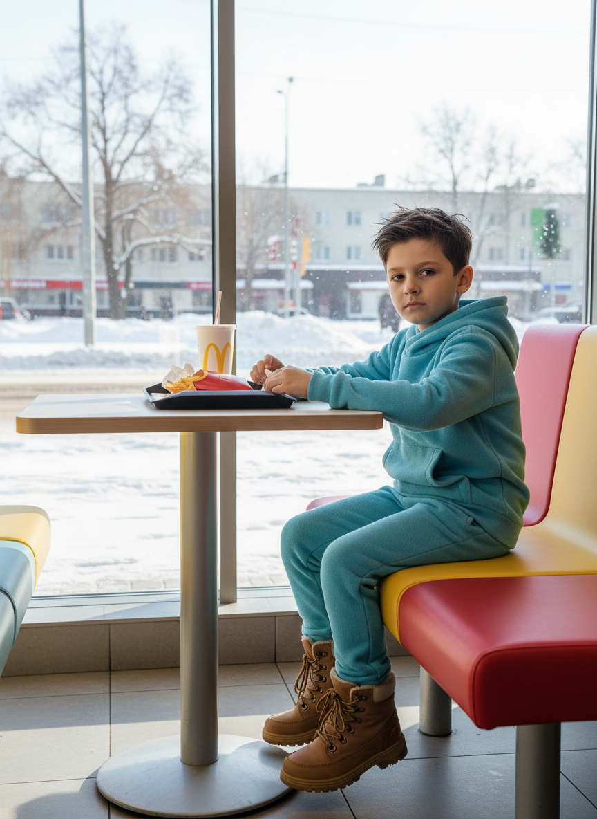 Костюм флисовый Утенок 7043г(ш) бирюза - фото 2