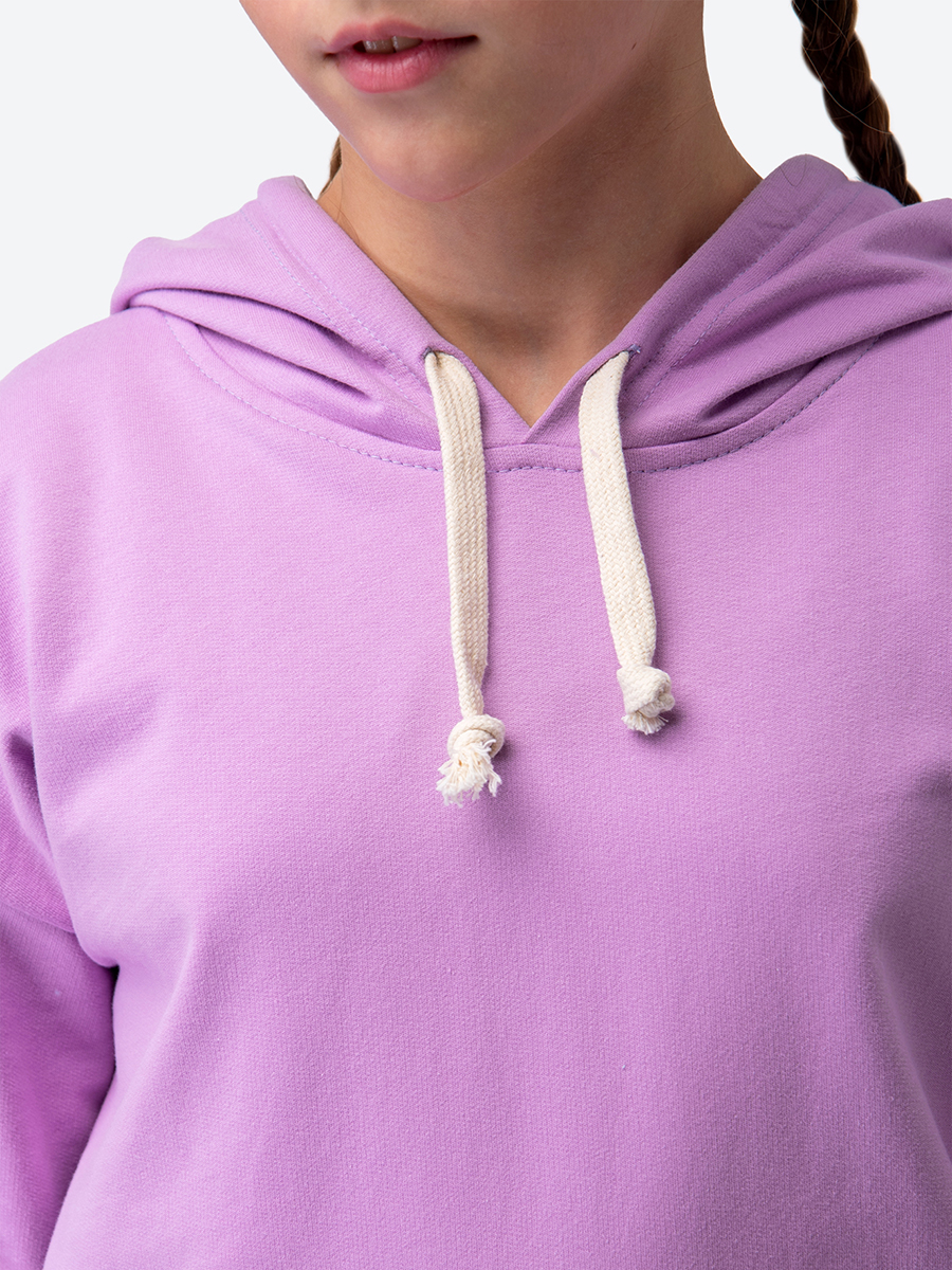 Худи HappyFox HF00158сиреневый - фото 9