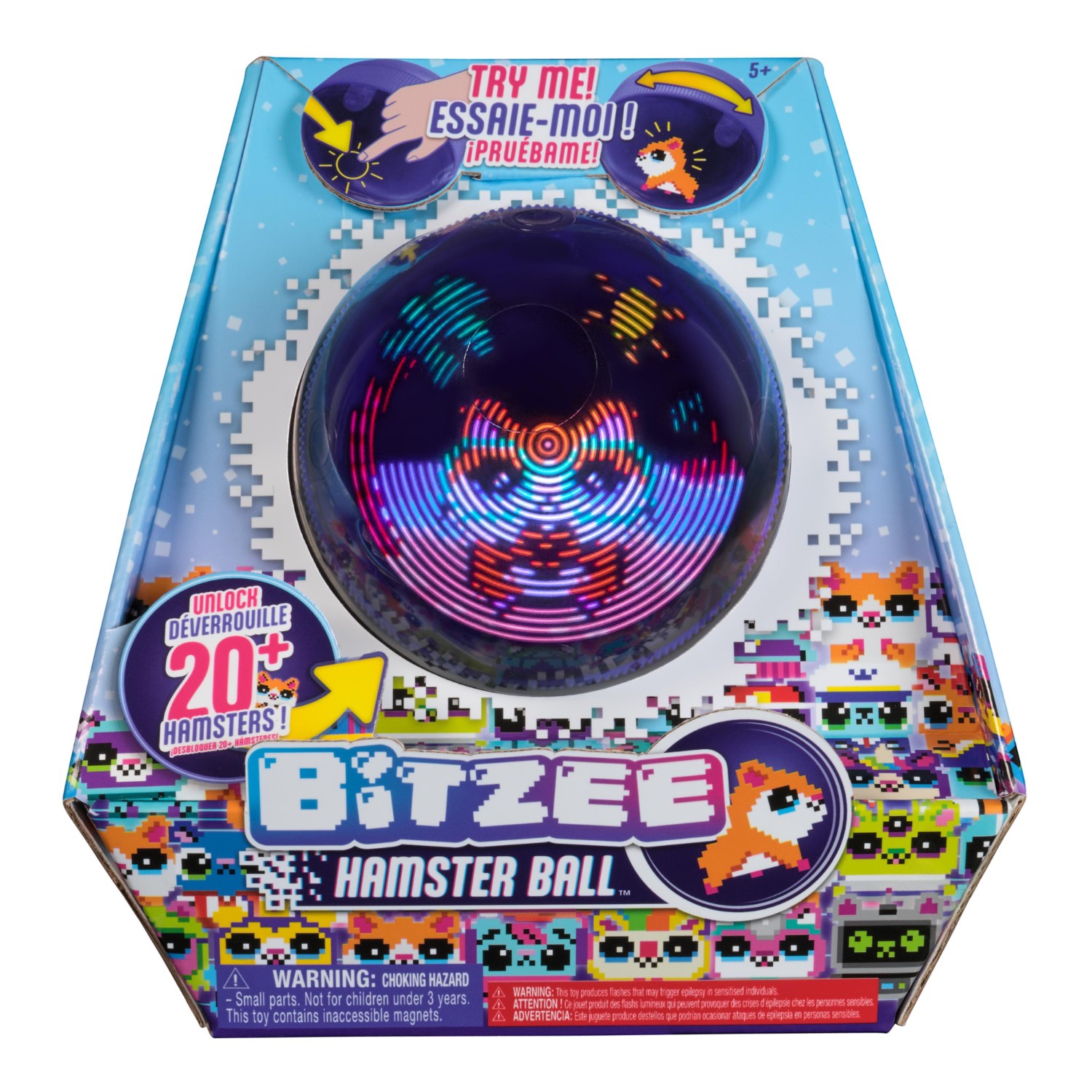 Электронная игра BITZEE Электронная игра в кейсе Хомяк - фото 37