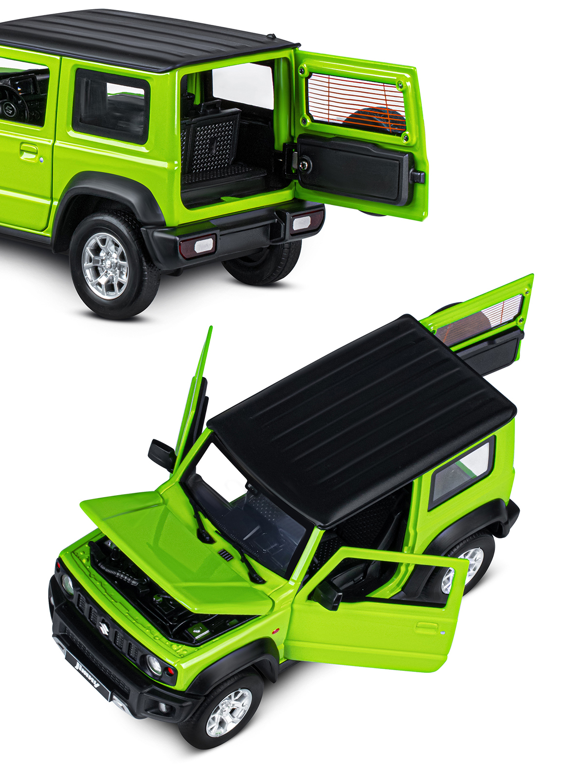 Внедорожник АВТОпанорама Suzuki Jimny 1:18 JB1251508 - фото 12