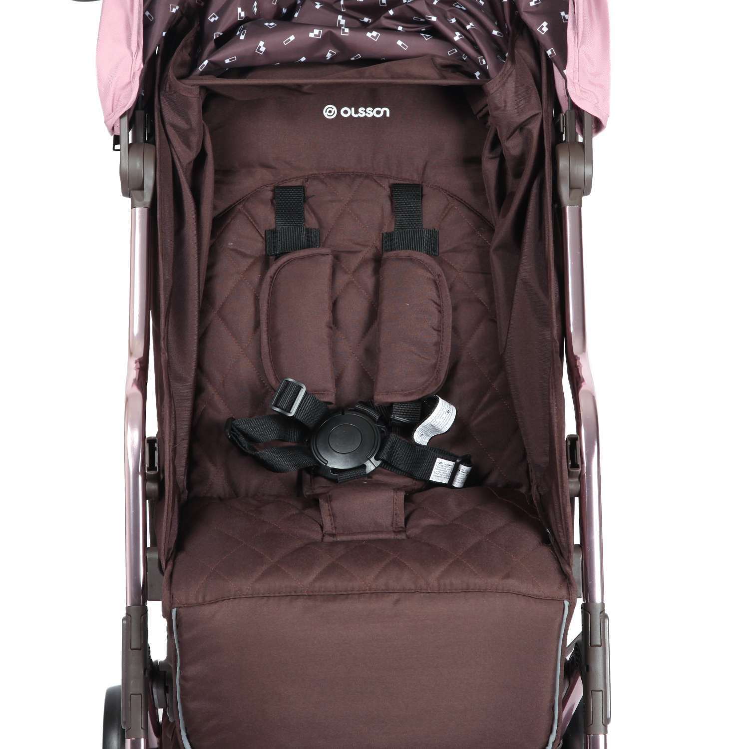 Коляска прогулочная Olsson Fluence Pink - фото 13