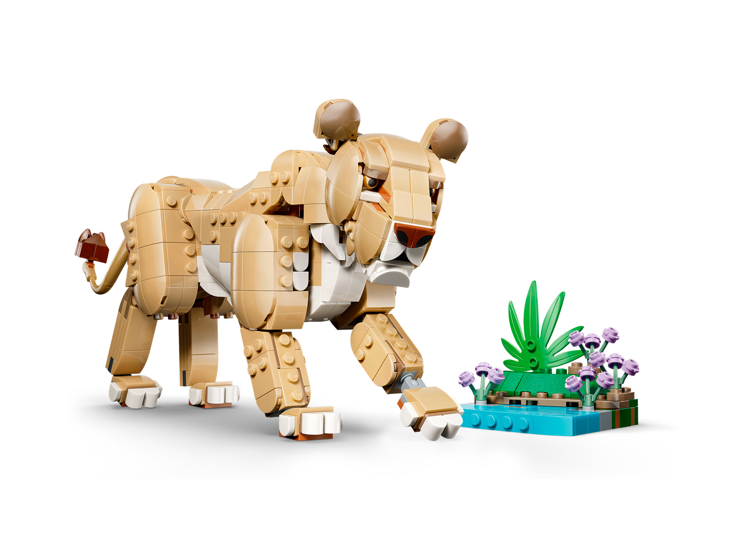 Конструктор LEGO Creator Величественный лев 839 дет. - фото 7