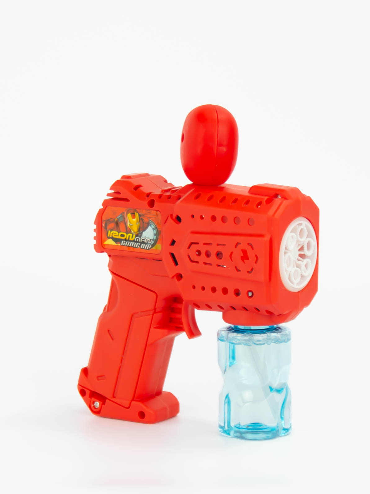 Генератор мыльных пузырей CASTLELADY Пистолет Железный человек - фото 2