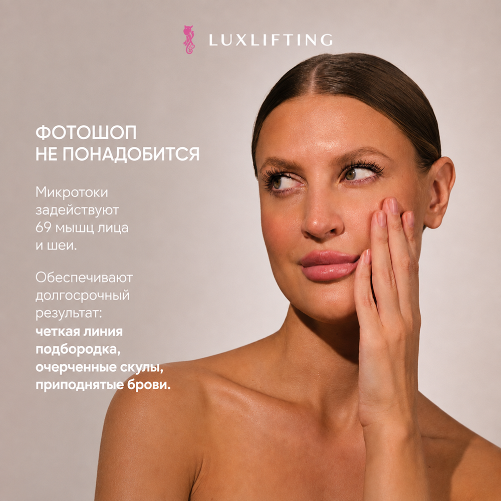 Прибор LUXLIFTING RF-лифтинг, EMS, микротоки, LED, увлажнение - фото 3